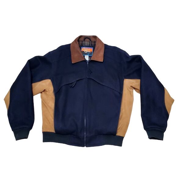 Cripple Creek 2006 PBR Professional Bull Riders Rodeo World Finals Wool Jacket L - Picture 1 of 12